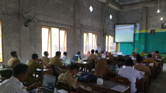 Perpuskita Berikan Workshop Perpustakaan Digital Sekolah di Kecamatan Gabus
